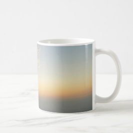 Himmelsfotografie. Wolke am Himmel Kaffeetasse