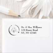 Himmelsfrau, Mondsterne, boho, elegante Astronomie (Insitu)