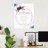 Himmelsgeometrie, Begrüßungszeichen für jedes Erei Poster (Heimbüro)