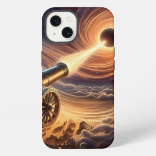 Himmelsgeschütz: Blast kosmischer Energie iPhone 13 Hülle