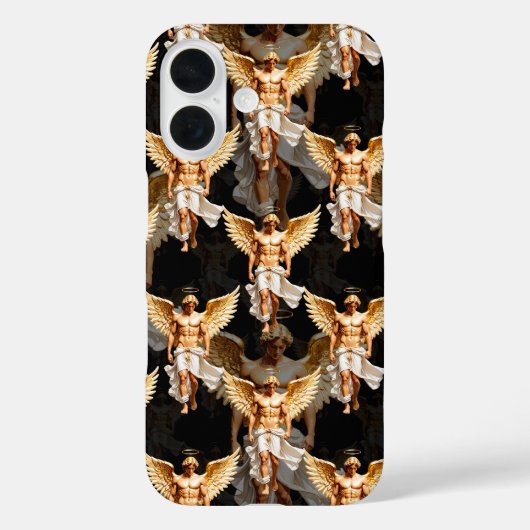Himmelsgestalt für goldene Engel Case-Mate iPhone Hülle (Rückseite)