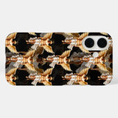 Himmelsgestalt für goldene Engel Case-Mate iPhone Hülle (Rückseite (Horizontal))