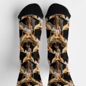 Himmelsgestalt für goldene Engel Socken (Oben)