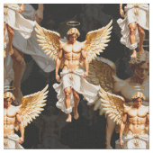 Himmelsgestalt für goldene Engel Stoff (Nahaufnahme)