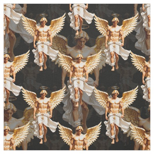 Himmelsgestalt für goldene Engel Stoff (Muster)