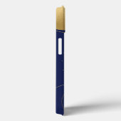 Himmelsgoldenmondphasen Ekliptik lila Blau Case-Mate iPhone Hülle (Rückseite / Rechts)