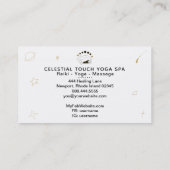 *~* Himmelsgottheiten-Phasen des Mondes Frauen Visitenkarte (Rückseite)