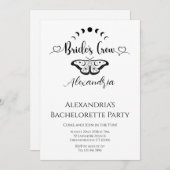 Himmelsgraben des Junggeselinnen-Abschieds Einladung (Vorne/Hinten)