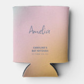 Himmelsgradient Bat Mitzvah Gastname Dosenkühler (Vorderseite)