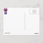 Himmelshände Dunkle Postkarte (Rückseite)
