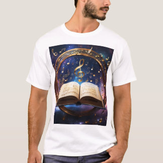 Himmelsharmonie: Buch der kosmischen Melodien T-Shirt