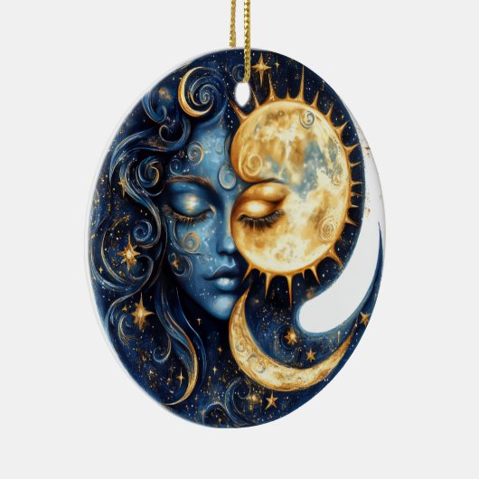 Himmelsharmonie Keramik Ornament (Rechts)