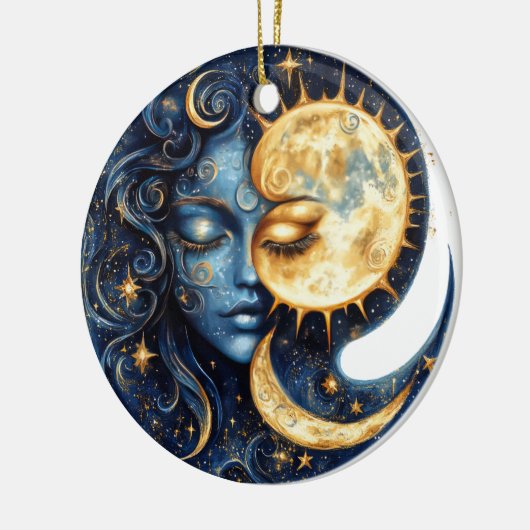 Himmelsharmonie Keramik Ornament (Links)