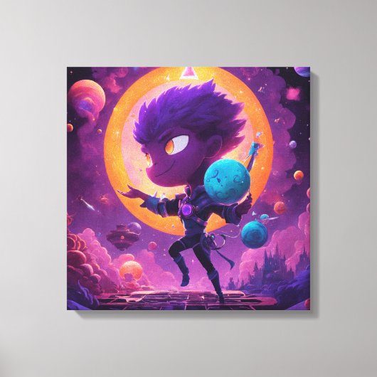 Himmelsharmonie: Kunst der ästhetischen Raumvision Leinwanddruck (Vorderseite)