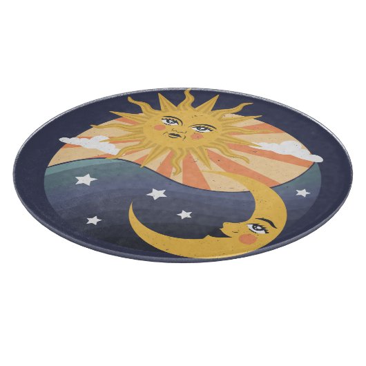 Himmelsharmonie Schneidebrett (Ecke)