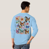 "Himmelsharmonie" T-Shirt (Schwarz voll)