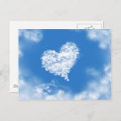 Himmelsheilkunde in zauberhafter Himmelsform Liebe Postkarte (Vorne/Hinten)
