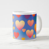 Himmelsherz | Jumbo-Tasse (Vorderseite Rechts)