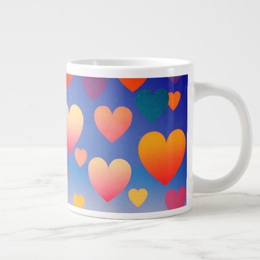 Himmelsherz | Jumbo-Tasse (Rechts)