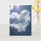 Himmelsherzen (1) Grußkarten Karte (Gelbe Blume)