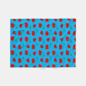 Himmelsherzen Fleecedecke (Vorderseite (Horizontal))