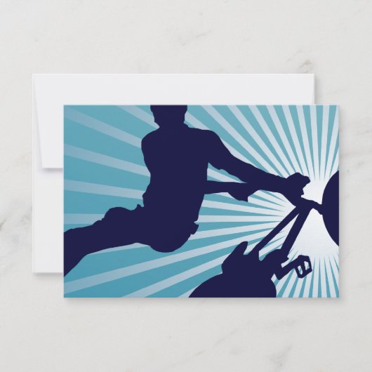 Himmelshoch Einladung (Vorderseite)