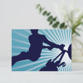 Himmelshoch Einladung (Stehend Vorderseite)