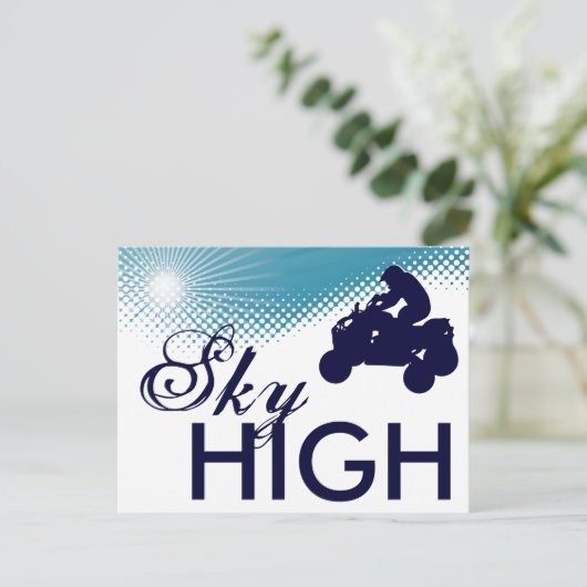 Himmelshochquartiere Postkarte (Stehend Vorderseite)