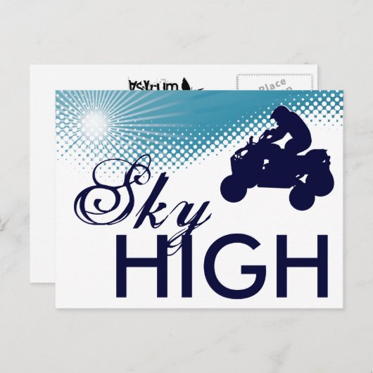 Himmelshochquartiere Postkarte (Vorne/Hinten)