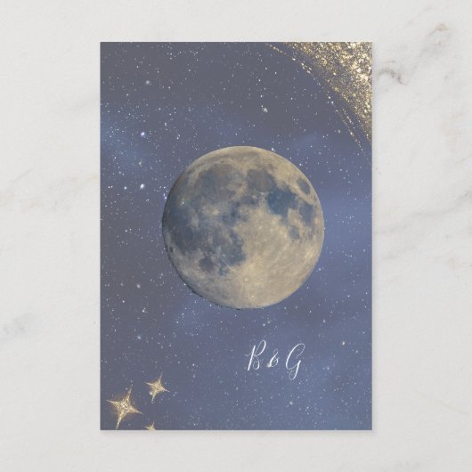 Himmelshochzeit Begleitkarte (Rückseite)