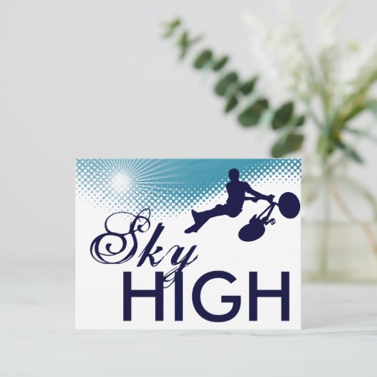 Himmelshochzyklen Postkarte (Stehend Vorderseite)
