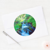 Himmelshöhe im Sierra Nevada Runder Aufkleber (Umschlag)