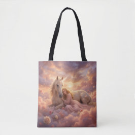 Himmelsjungfrau-Pferd-Fantasy Tasche