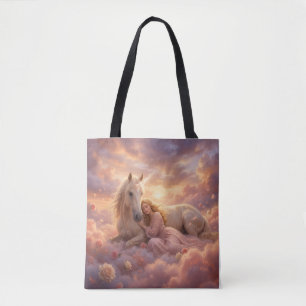 Himmelsjungfrau-Pferd-Fantasy Tasche
