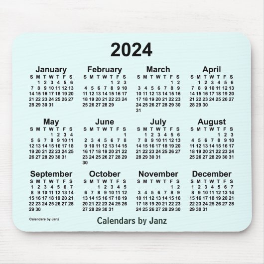 Himmelskalender 2024 von Janz Mouse Pad Mousepad (Vorne)