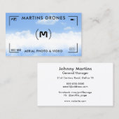 Himmelskamera Ziel Visitenkarte (Vorne/Hinten)