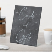 Himmelskarte und Geschenke Schild (In SItu)