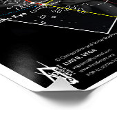 Himmelskirche des Kosmos Poster (Ecke)