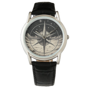 Himmelskompass der stillen Wüste Armbanduhr