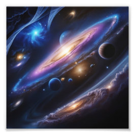 Himmelskonvergenz Fotodruck