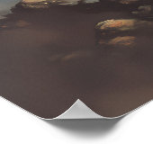 Himmelskonvergenz - Surreale kosmische Sterne Poster (Ecke)