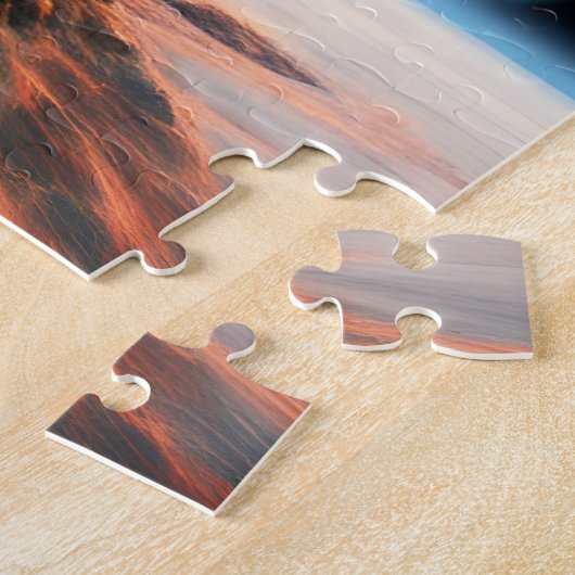 Himmelskörper aus dunkler Wolke Puzzle (Seite)