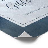 Himmelskörper mit Frame Cards und Geschenkzeichen Poster (Ecke)