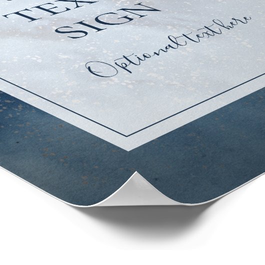 Himmelskörper mit Rahmenkarten und Geschenken nach Poster (Ecke)