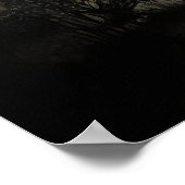 Himmelskörper Monde Dark Academia, Antik Poster (Ecke)