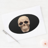 Himmelskörper Ovaler Aufkleber (Umschlag)