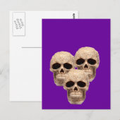Himmelskörper Postkarte (Vorne/Hinten)