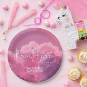 Himmelskörper sind auf dem Weg zu traumhaften Wolk Pappteller (Party)