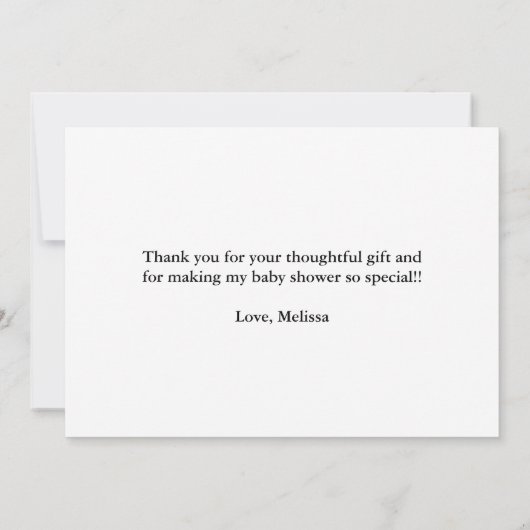 Himmelskosmischer Mond und Sterne Danke Karte (Rückseite)