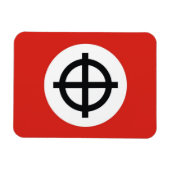 Himmelskreuzflagge Magnet (Horizontal)